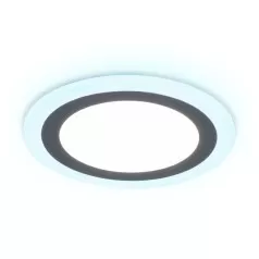 Встраиваемый cветодиодный светильник с подсветкой DCR365