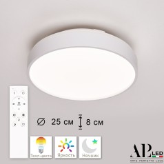 Потолочный светильник Toscana 3315.XM302-2-267/12W White