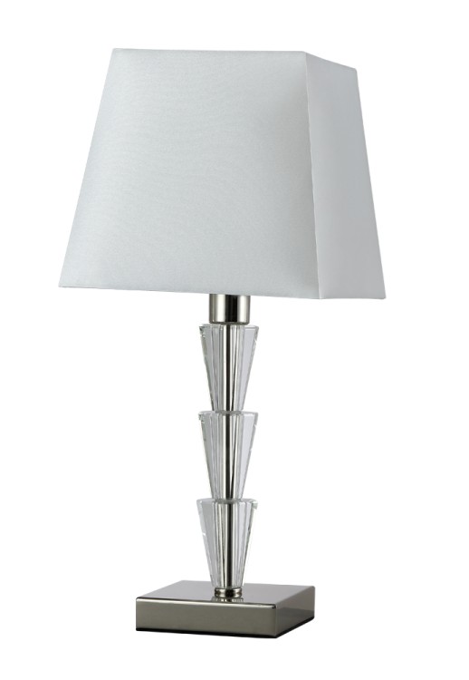 Настольная лампа Crystal Lux MARSELA LG1 NICKEL MARSELA