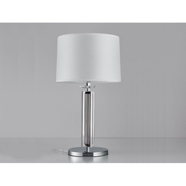 Интерьерная настольная лампа 4400 4401/T chrome без абажура Newport