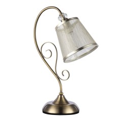 Лампа настольная бронза Freya FR2405-TL-01-BZ Driana