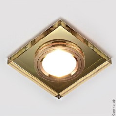 Квадратный точечный светильник 8170 GOLD Classic