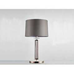 Интерьерная настольная лампа 4400 4401/T black nickel без абажура Newport