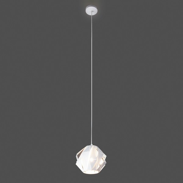 Подвесной светильник Moire Long 50157/1 белый Eurosvet