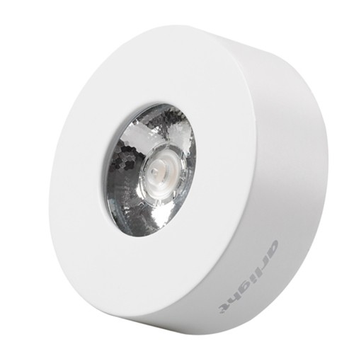 Мебельный накладной светодиодный светильник LTM-Roll-70WH 5W Warm White 10deg