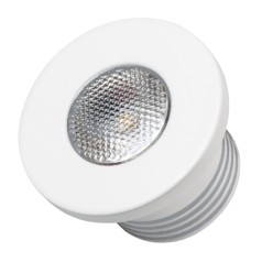 Мебельный светодиодный светильник LTM-R35WH 1W Day White 30deg