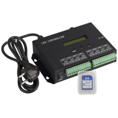 Контроллер HX-803SA DMX (8192 pix, 220V, SD-карта)
