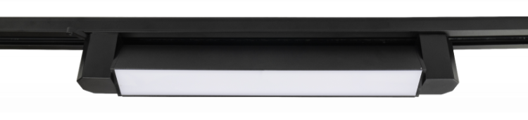 Трековый светильник ART MONOLIT поворотный однофазный чёрный, 20W, 4000К, 335*34*46 мм.