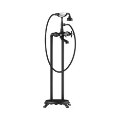 Смеситель напольный для ванны и душа Timo Nelson (1900/03Y-CR) черный