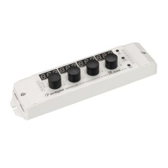 Контроллер SMART-K60-RGBW-SUF (12-24V, 4x4A, 2.4G) (ARL, IP20 Пластик, 5 лет)