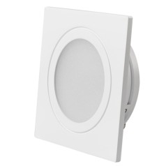 Мебельный светодиодный светильник LTM-S60x60WH-Frost 3W Day White 110deg