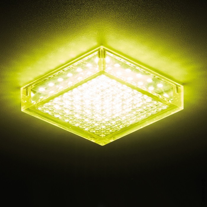 Светодиодный точечный светильник квадратный S150 GD 5W 4200K LED LED