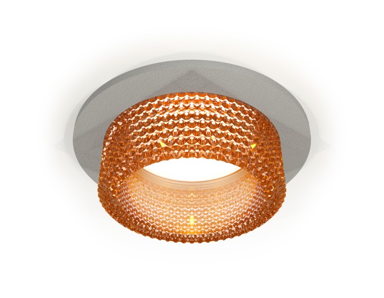 Комплект встраиваемого светильника с композитным хрусталем XC6514044