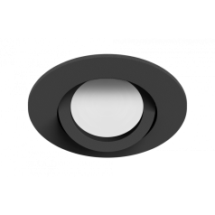 Светильник MR16 SKILL круг чёрный, D92*75* мм.