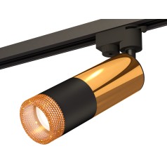 Комплект трекового однофазного светильника с композитным хрусталем XT6302071