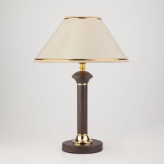 Интерьерная настольная лампа Lorenzo 60019/1 венге Eurosvet