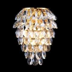 Бра Crystal Lux CHARME AP3 GOLD/TRANSPARENT CHARME