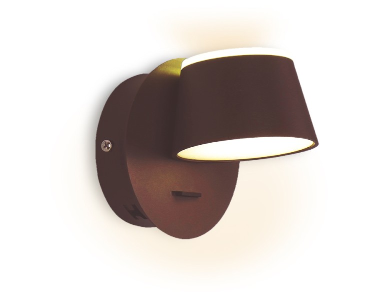 Настенный светодиодный светильник с выключателем на корпусе FW168 Ambrella Light INDIVIDUAL
