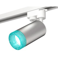 Комплект трекового однофазного светильника с композитным хрусталем XT6324002
