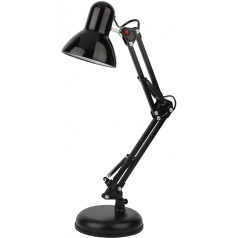 Офисная настольная лампа  N-214-E27-40W-BK