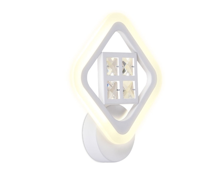 Настенный светодиодный светильник с хрусталем Ambrella Light FA284 ACRYLICA
