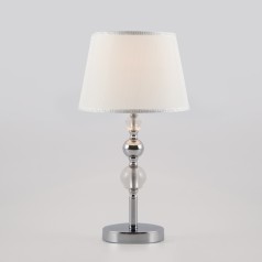 Интерьерная настольная лампа Sortino 01071/1 хром Eurosvet