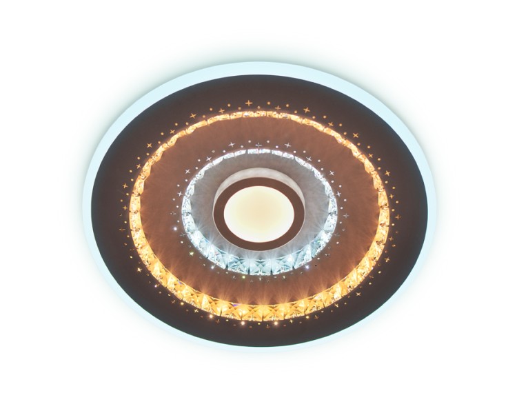 Потолочный светодиодный светильник с пультом Ambrella Light FA253 ACRYLICA