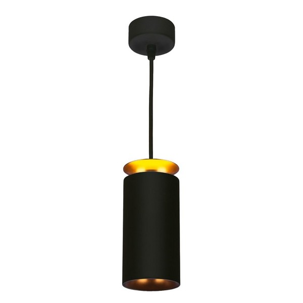 Подвесной светильник DLS021 9+4W 4200К DLS021 9+4W 4200К черный матовый/золото Elektrostandard